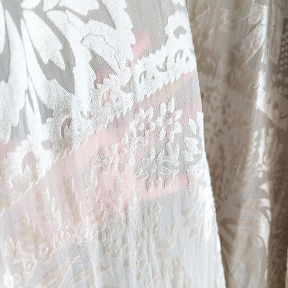 Urban Outfitters Echo burnout Beige Kimono - Picture 7 of 10